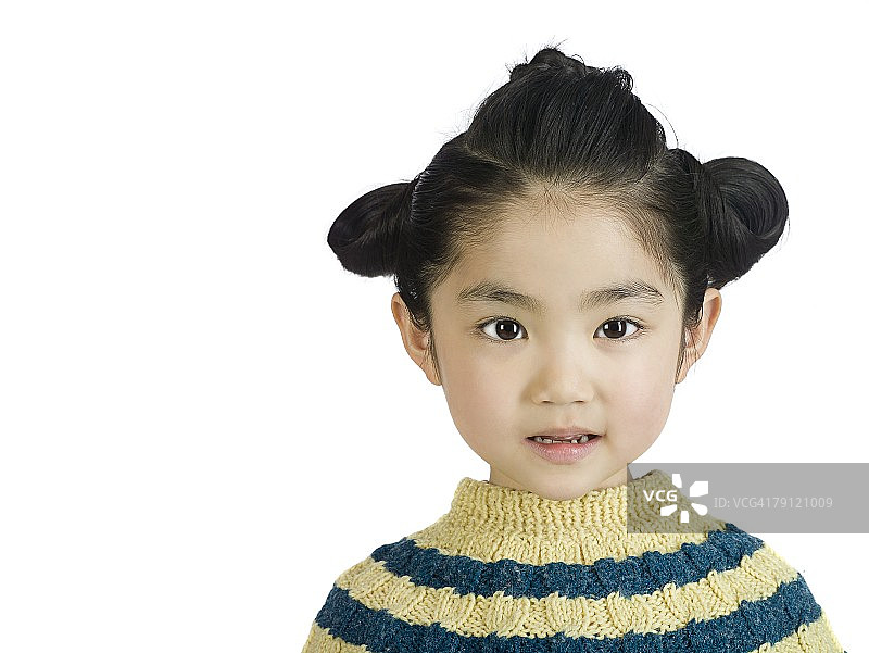 一个女孩的肖像图片素材
