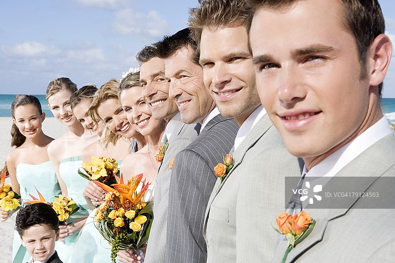 婚礼派对的画像图片素材