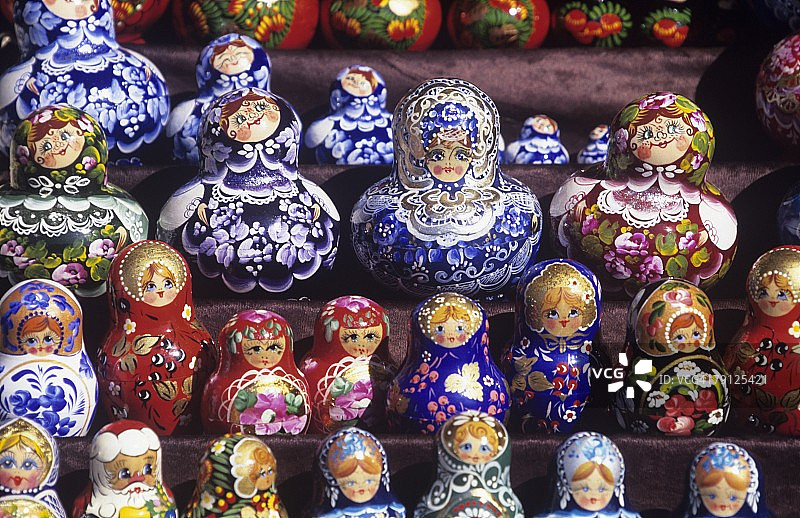 俄罗斯套娃图片素材