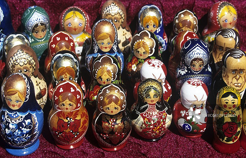 俄罗斯套娃图片素材