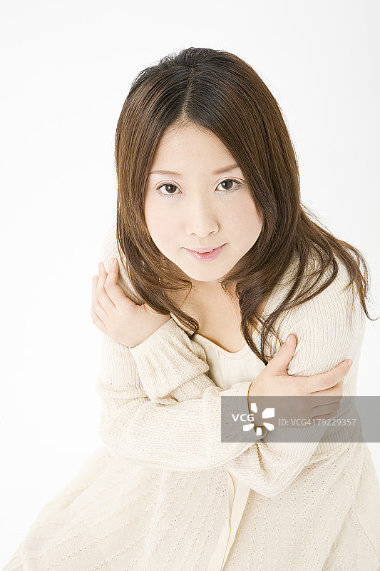 年轻女子的肖像图片素材