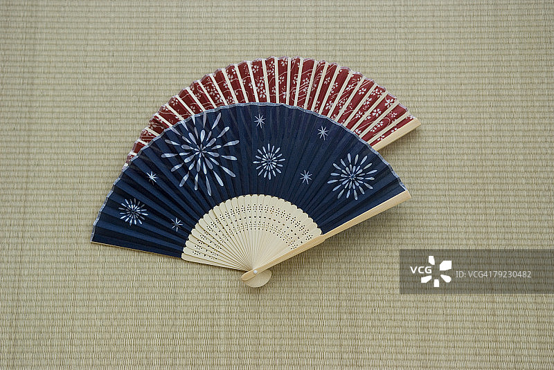 折叠的扇子图片素材