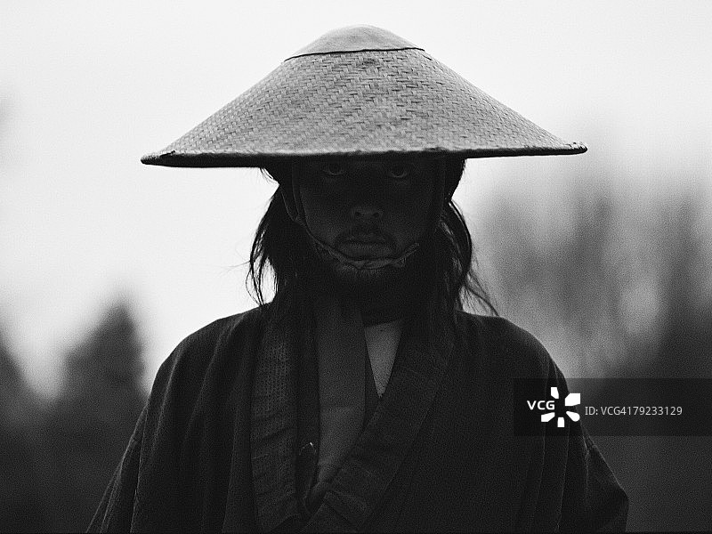 武士肖像图片素材
