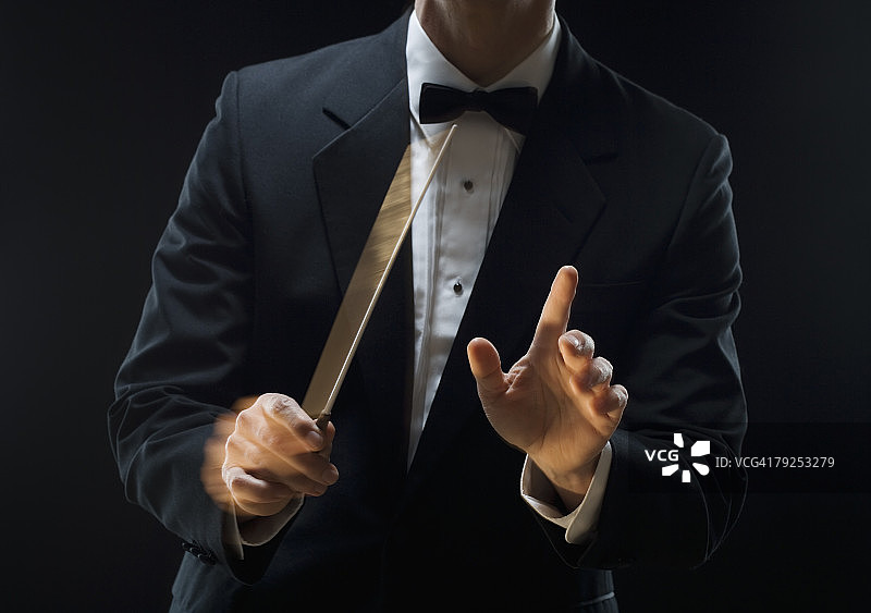 乐队指挥的手图片素材