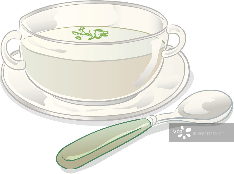 一碗冷汤图片素材