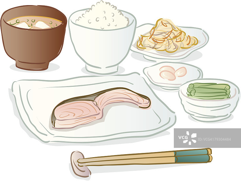 日本早餐图片素材