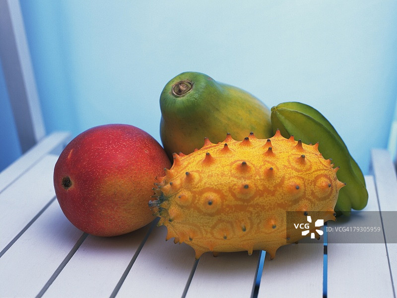 各种水果高角度视图图片素材