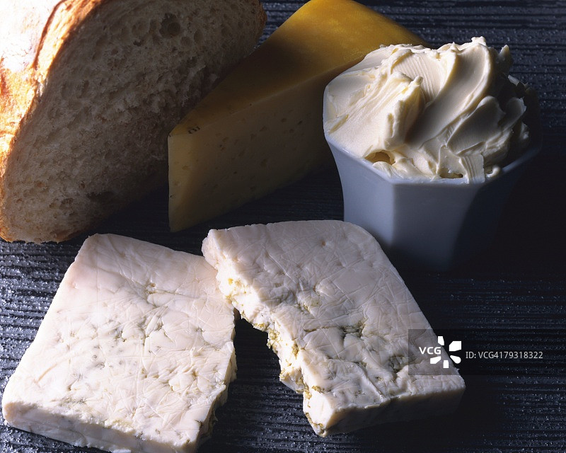 丹麦蓝奶酪特写图片素材