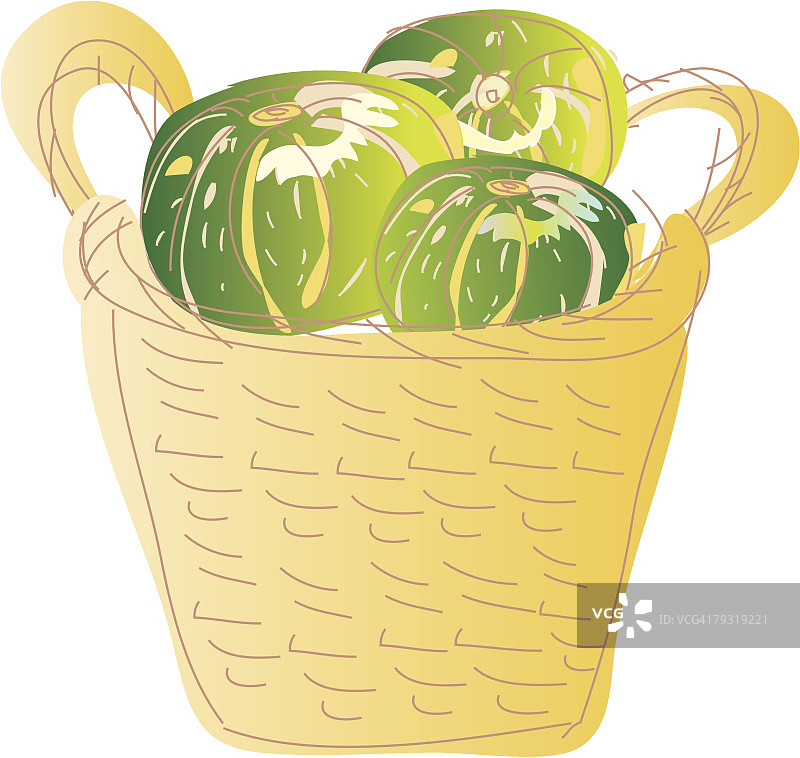 南瓜插画技巧图片素材