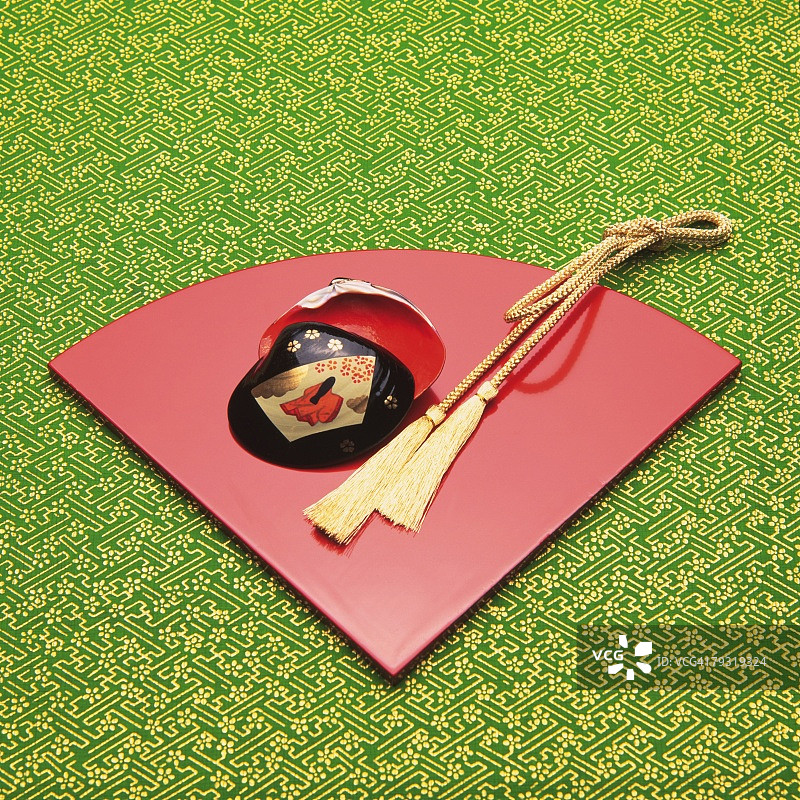 日式装饰品特写图片素材