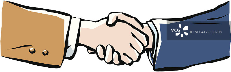 商人们握手图片素材