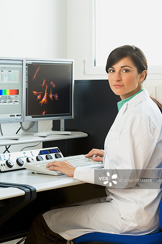 科学家 портрет图片素材