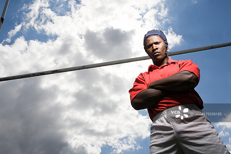 橄榄球运动员画像图片素材