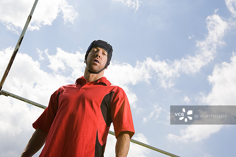 橄榄球运动员画像图片素材