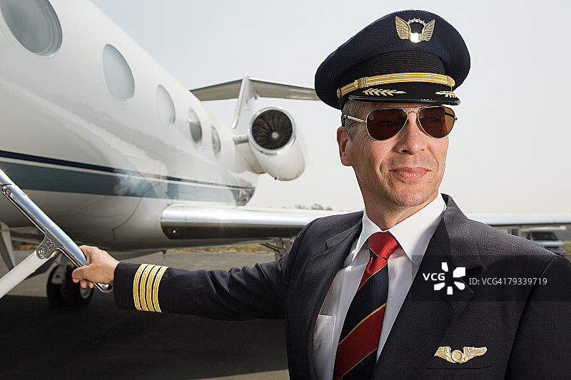 私人飞机驾驶员图片素材