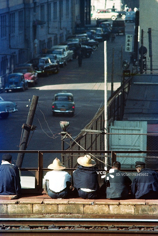 昭和时代有乐町图片素材