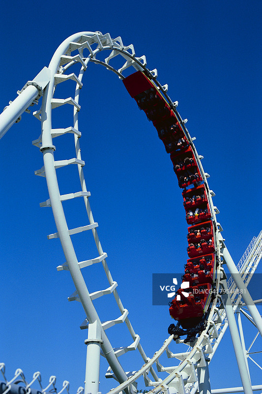 环形过山车图片素材