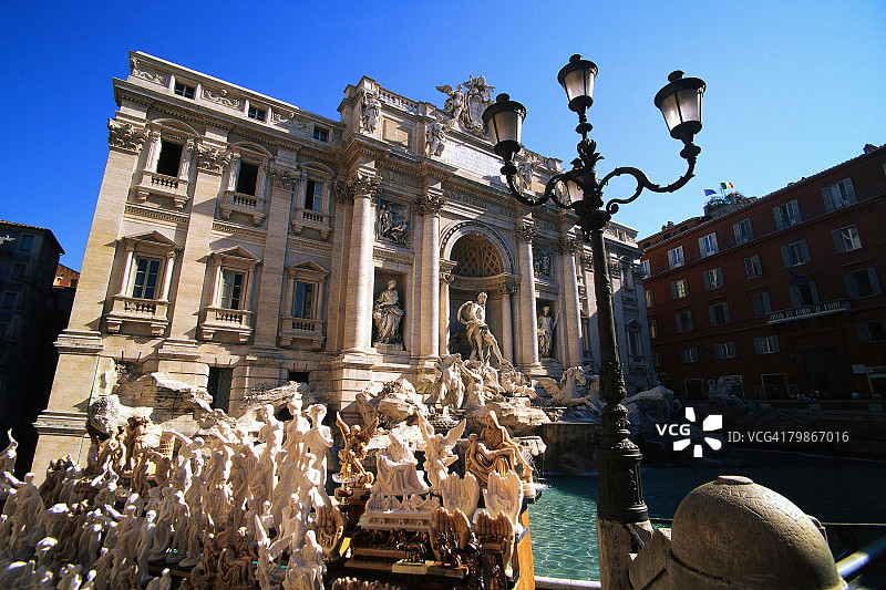 特莱维泉图片素材