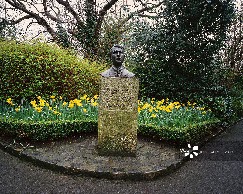 迈克尔·柯林斯半身像（阿尔伯特·C·鲍尔工作室作品）图片素材