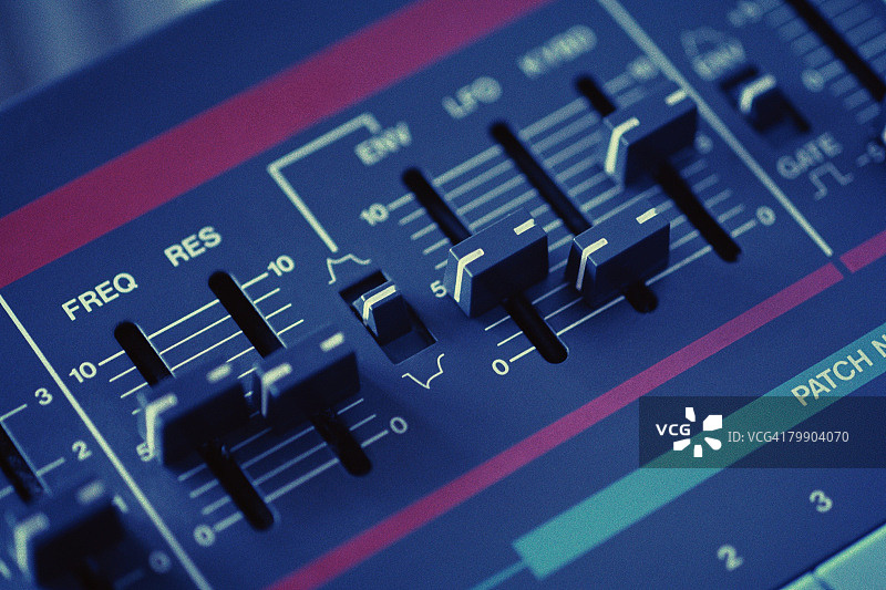 音乐合成器面板图片素材