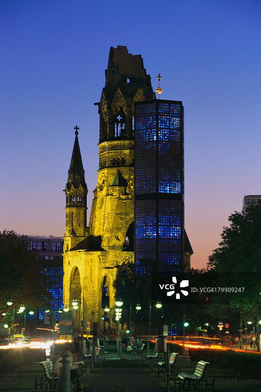 威廉皇帝纪念教堂图片素材