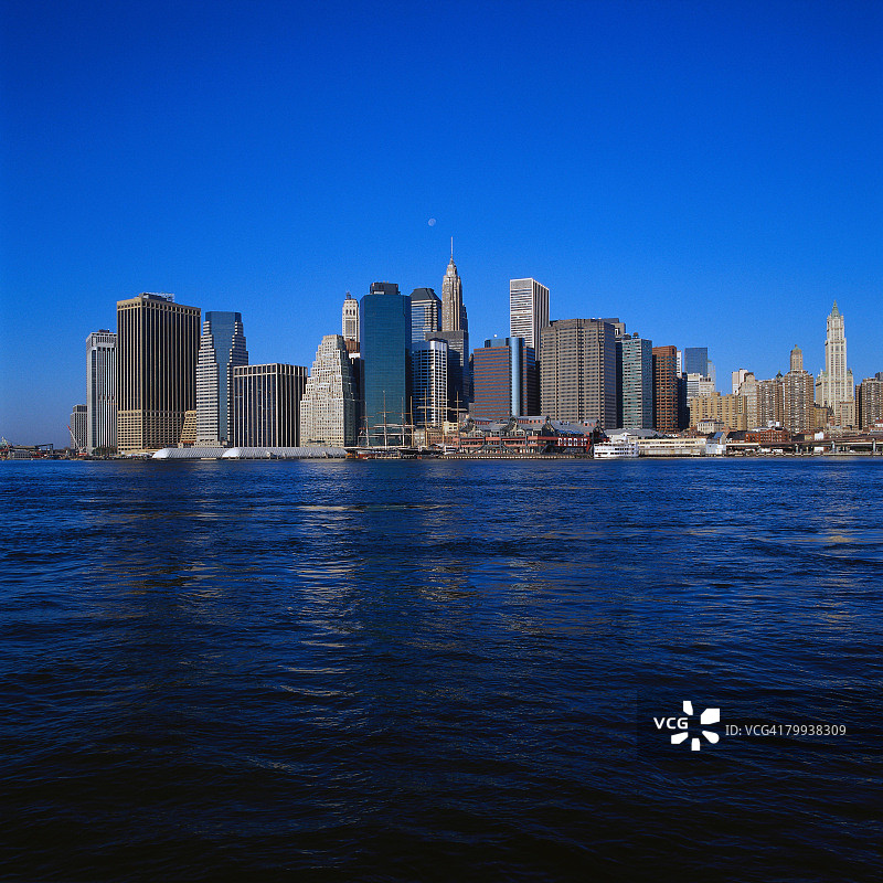 纽约的天际线图片素材