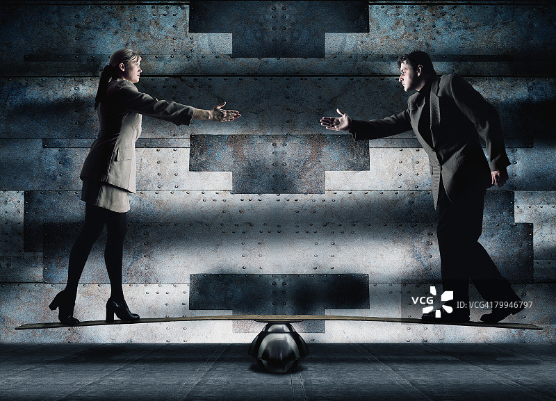 中途会面的商务人士图片素材