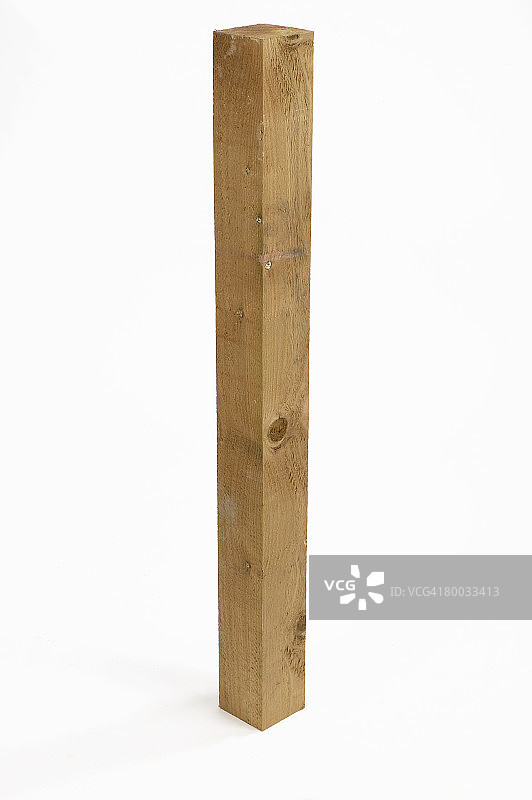 方形木制栅栏柱图片素材