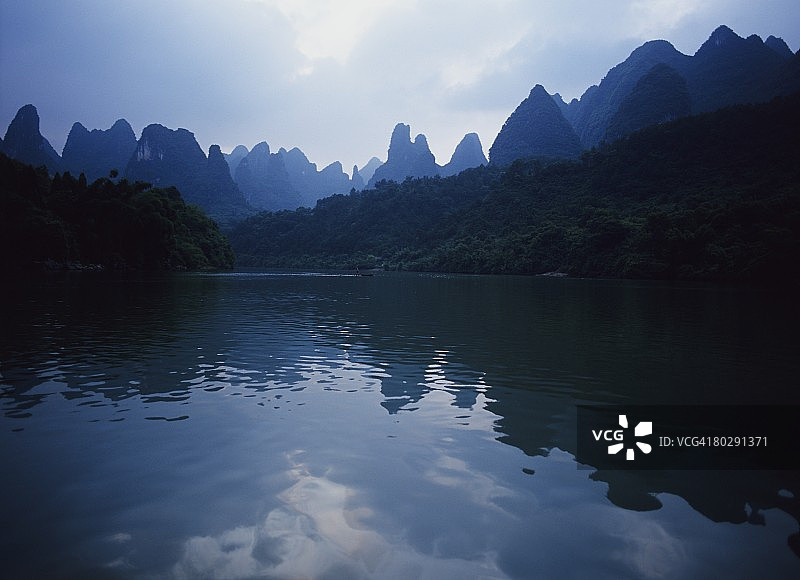 中国阳朔漓江山水风光图片素材