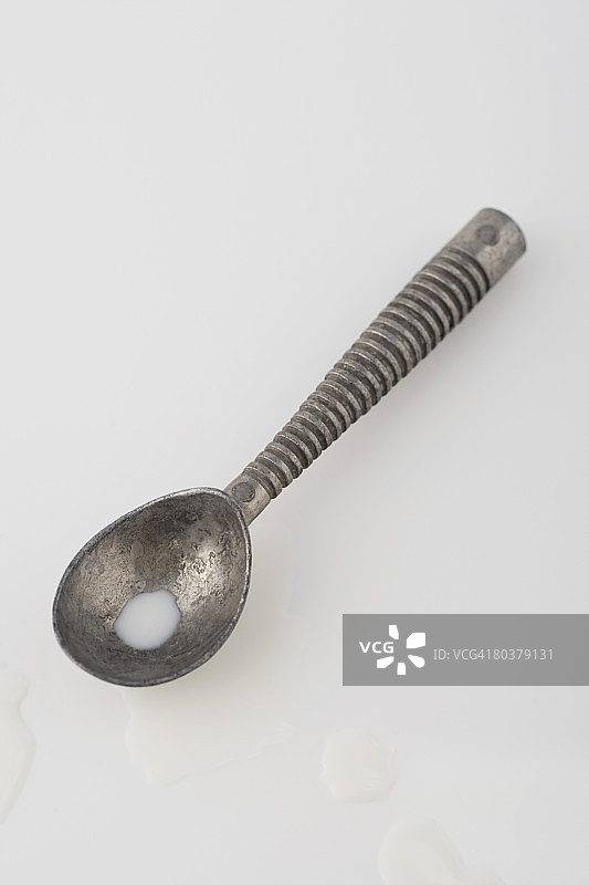 古董冰淇淋勺图片素材