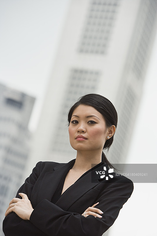 自信的女商人图片素材