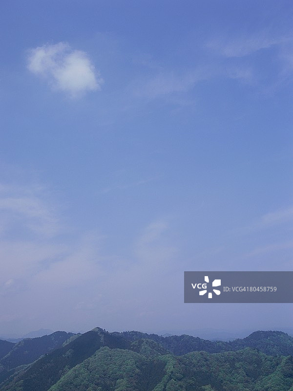 日本东京奥多摩山脉图片素材