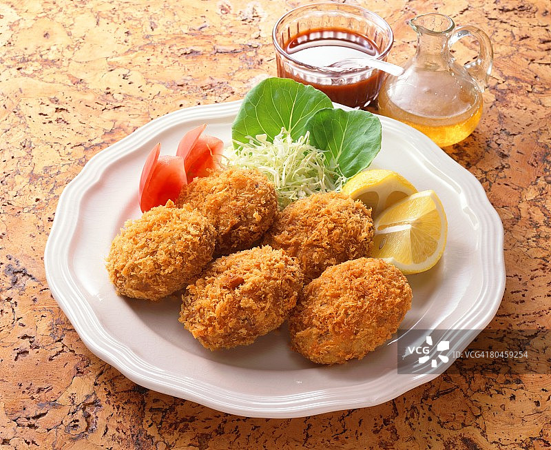 肉饼图片素材