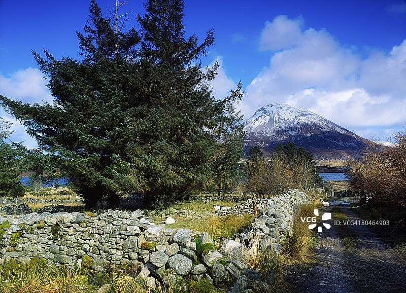 多尼戈尔郡埃里加尔山，爱尔兰图片素材
