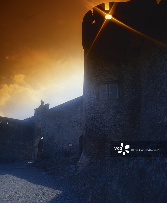 爱尔兰蒂珀雷里郡卡希尔城堡图片素材