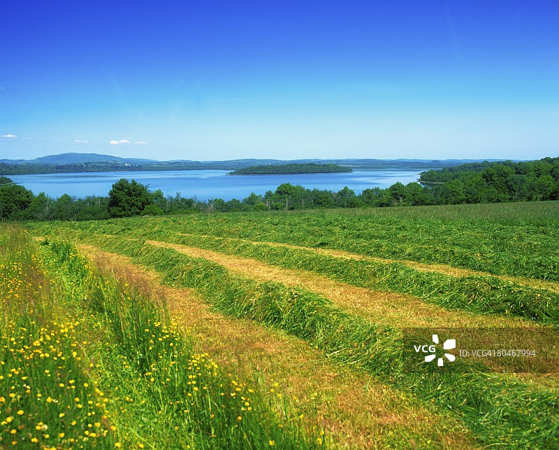 爱尔兰，弗马纳郡，下埃恩湖，博阿岛图片素材