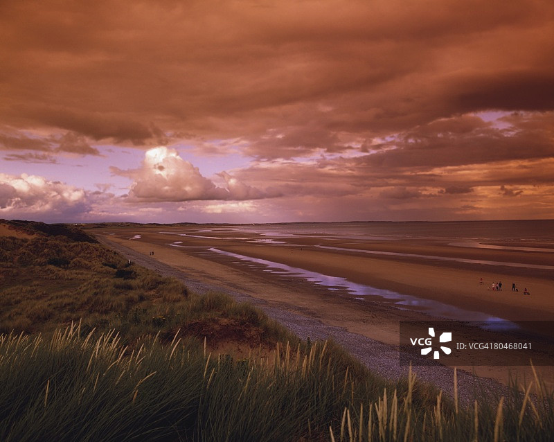 爱尔兰唐郡邓德拉姆的默洛自然保护区图片素材