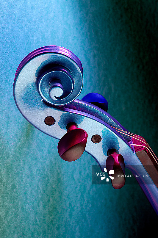 小提琴琴头图片素材