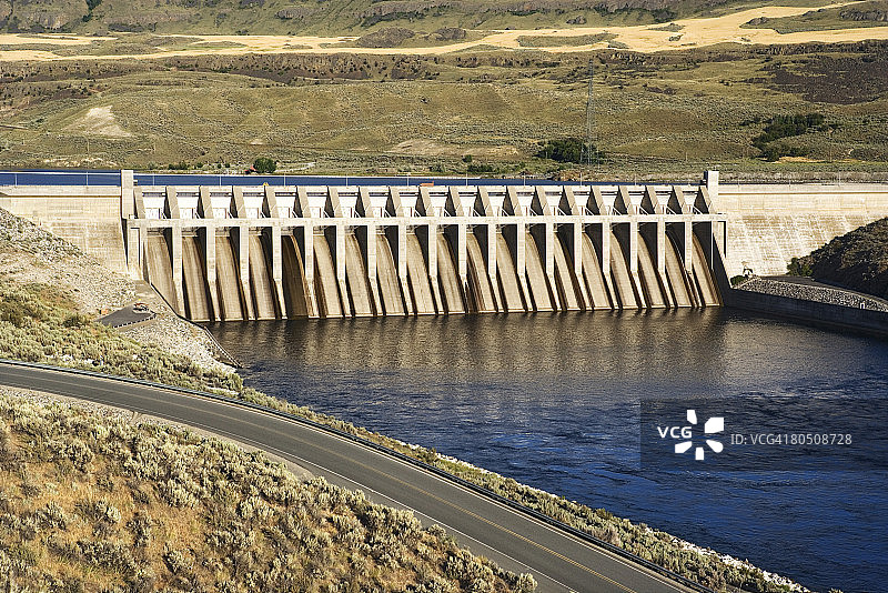 华盛顿州约瑟夫酋长坝图片素材