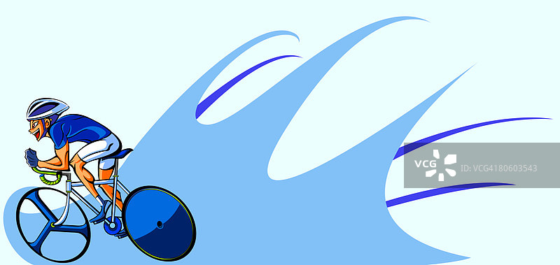 男子骑自行车图片素材