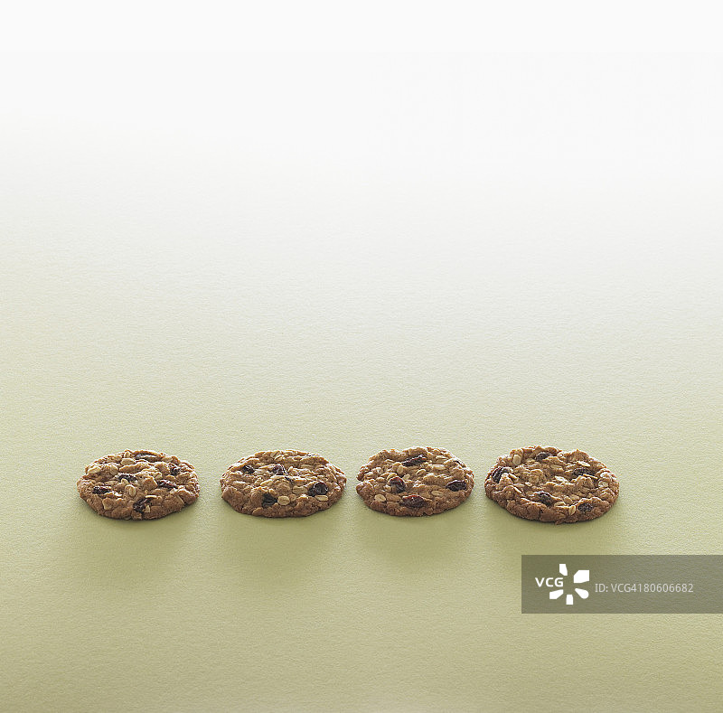 燕麦葡萄干饼干图片素材