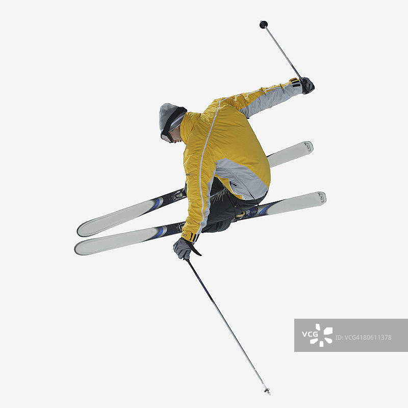 男子滑雪图片素材