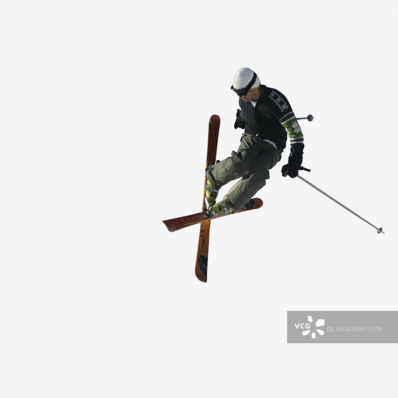 男子滑雪图片素材