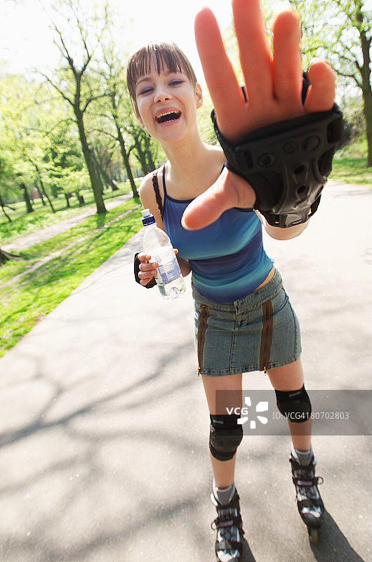 女子轮滑图片素材