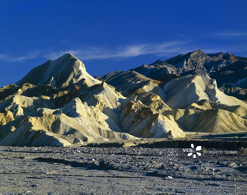 死亡谷国家公园金色峡谷风光图片素材