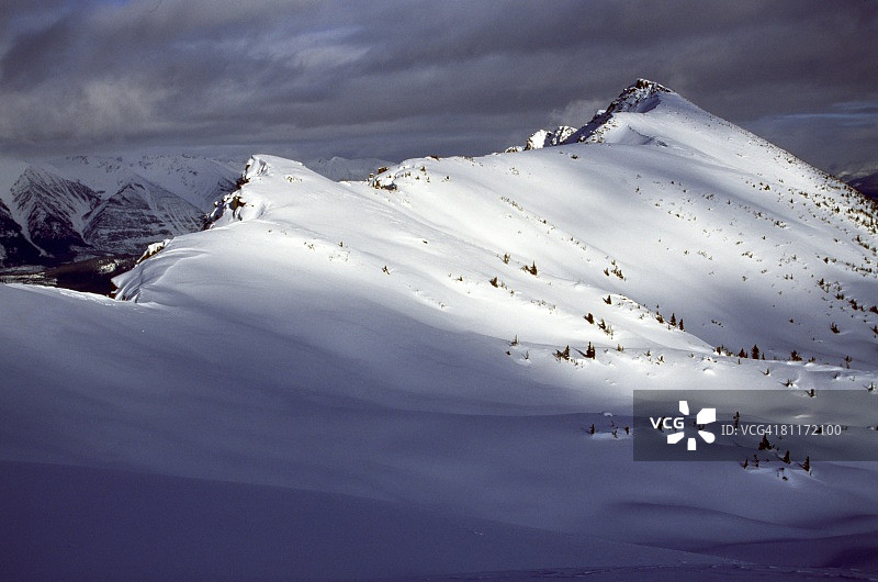 塞尔kirk山脉的特伦德尔山图片素材