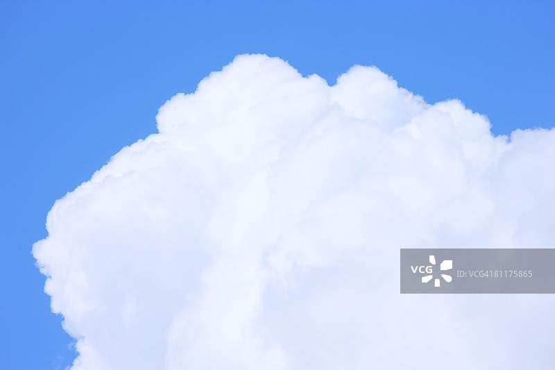 白色积云图片素材