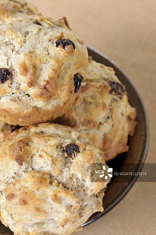 自制的松饼图片素材