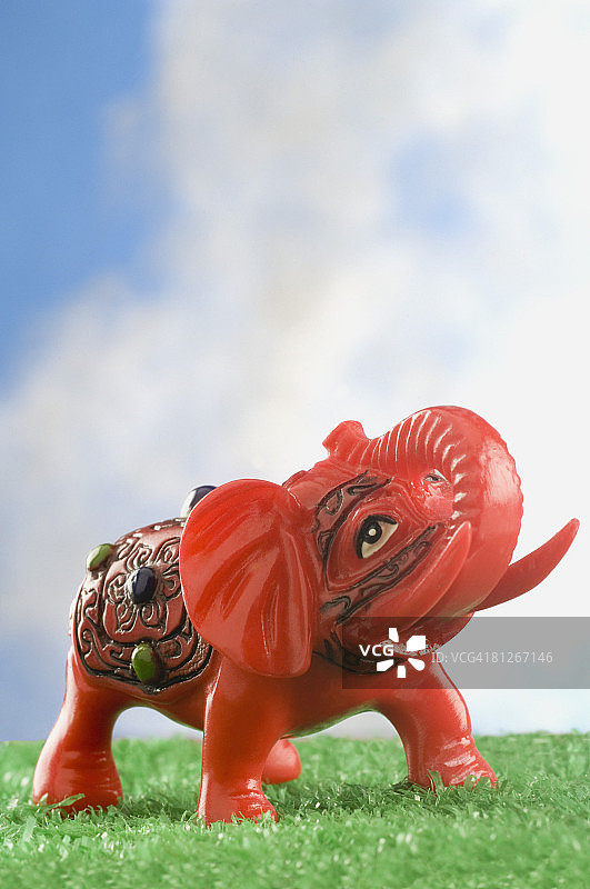 幸运象雕像图片素材