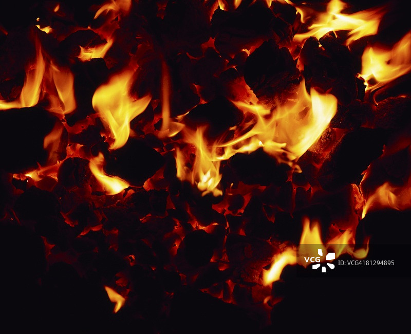 煤火图片素材